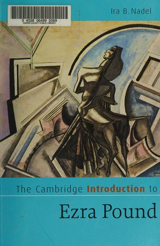Cover for CAMBRIDGE INTRODUCTION TO EZRA POUND.