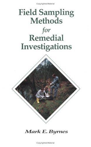 Cover for Field sampling methods for remedial investigations