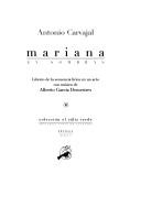 Cover for Mariana en sombras