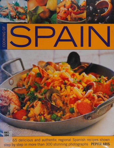 Cover for Cooking of Spain