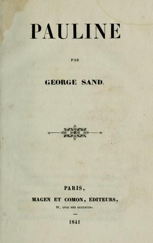 Cover for Pauline