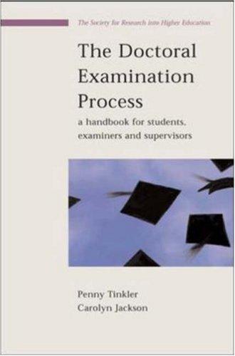 Cover for The Doctoral Examination Process