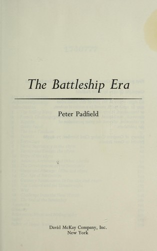 Cover for The battleship era.