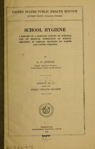 Cover for School hygiene
