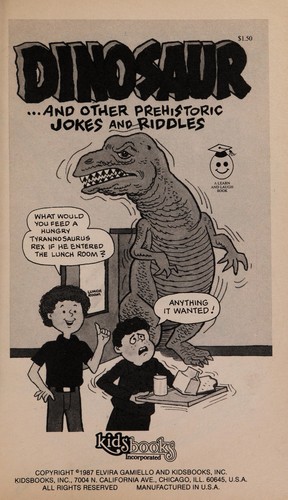 Cover for Dinosaur & Other Prehistoric Jokes & Riddles