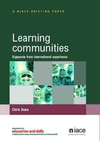 Cover for Learning Communities