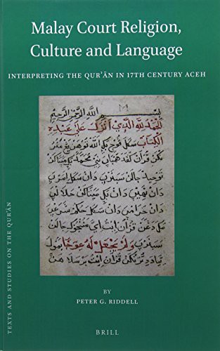 Cover for Malay Court Religion, Culture and Language