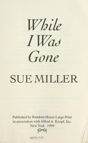 Cover for While I was gone