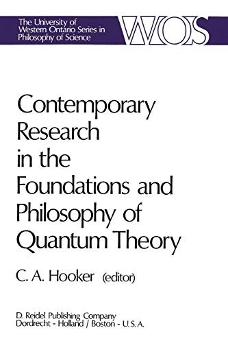 Cover for Contemporary Research in the Foundations and Philosophy of Quantum Theory
