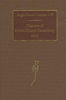 Cover for Charters Of Christ Church Canterbury