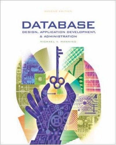 Cover for Database Design, Application & Administration w/ ER Asst