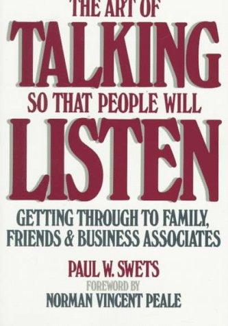 Cover for The Art of Talking So That People Will Listen