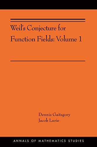 Cover for Weil's Conjecture for Function Fields
