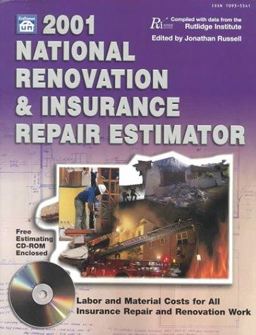 Cover for 2001 National Renovation & Insurance Repair Estimator (National Renovation & Insurance Repair Estimator (W/CD))