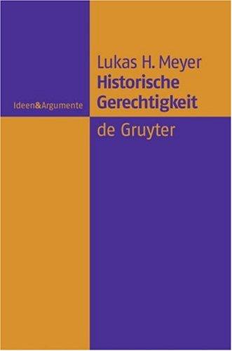 Cover for Historische Gerechtigkeit (Ideen & Argumente)