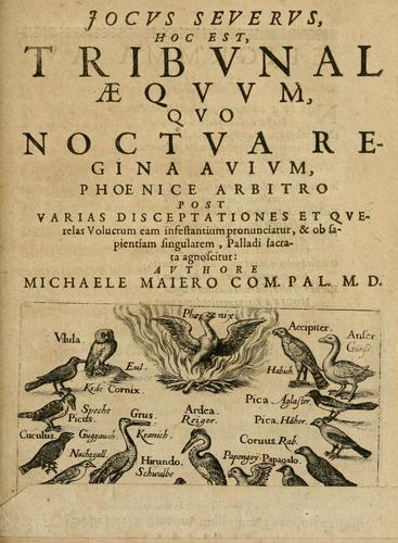 Cover for Jocvs severvs, hoc est, Tribvnal aeqvvm, qvo noctva regina avivm, phoenice arbitro, post varias disceptationes et qverelas volucrum eam infestantium pronunciatur, & ob sapientiam singularem, Palladi sacrata agnoscitur