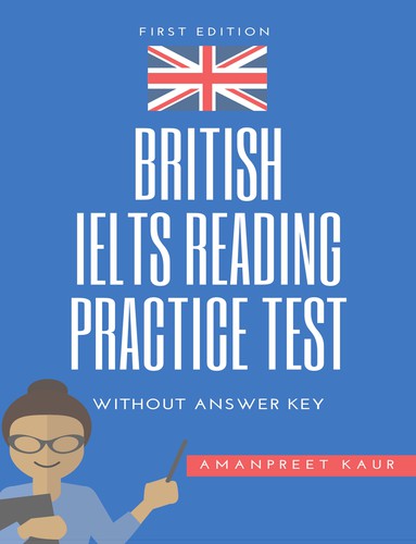 Cover for British IELTS Reading Practice Test without answer key