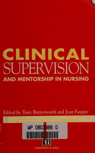 Cover for Clinical Supervision and Mentorship in Nursing