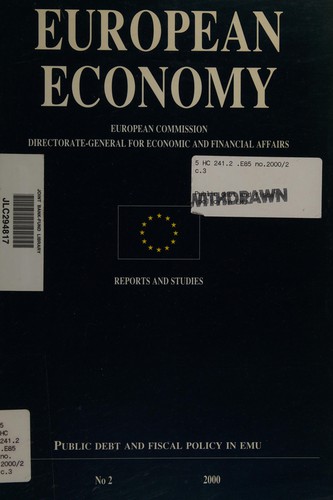 Cover for Public debt and fiscal policy in EMU.