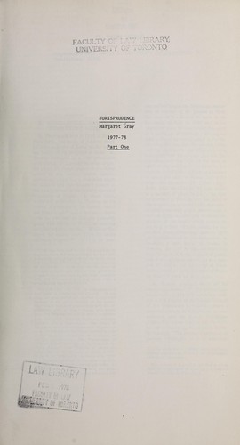 Cover for Jurisprudence