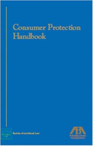 Cover for Consumer Protection Handbook