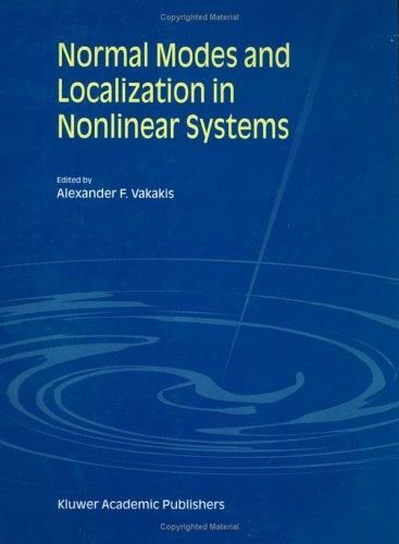 Cover for Normal Modes and Localization in Nonlinear Systems