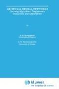 Cover for Artificial neural networks