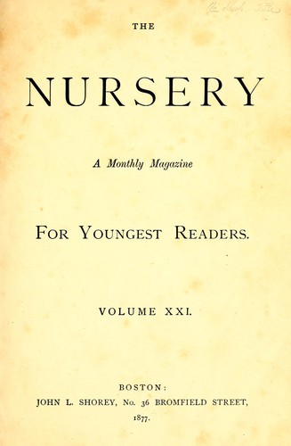 Cover for The Nursery