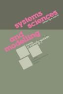 Cover for Systems sciences and modelling