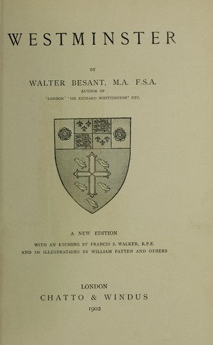 Cover for Westminster