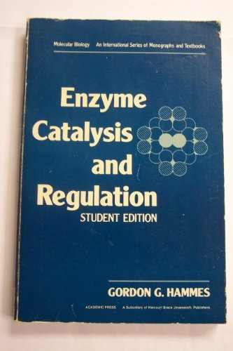 Cover for Enzyme catalysis and regulation