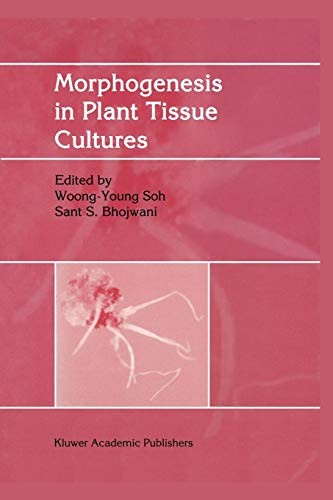 Cover for Morphogenesis in Plant Tissue Cultures