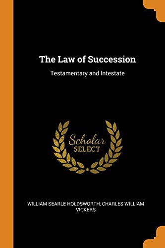 Cover for The Law of Succession