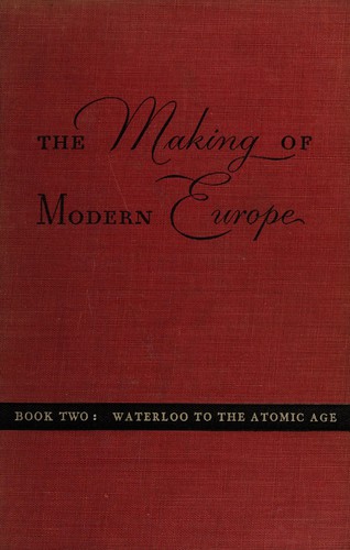 Cover for The making of modern Europe