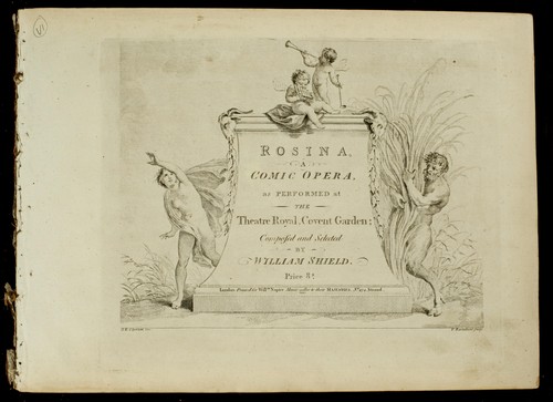 Cover for Rosina