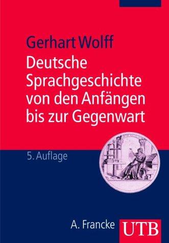 Cover for Deutsche Sprachgeschichte. Ein Studienbuch.