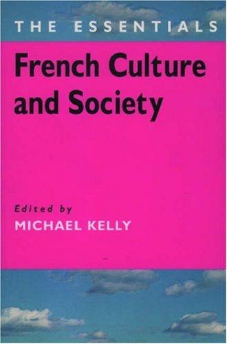 Cover for French culture and society