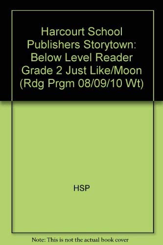 Cover for Just Like the Moon Below Level Reader Grade 2