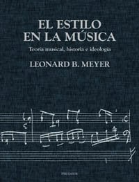 Cover for El estilo en la musica / The music style