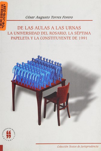 Cover for De las aulas a las urnas
