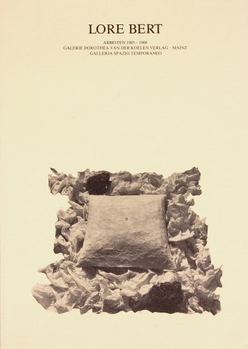 Cover for Arbeiten 1985-1988