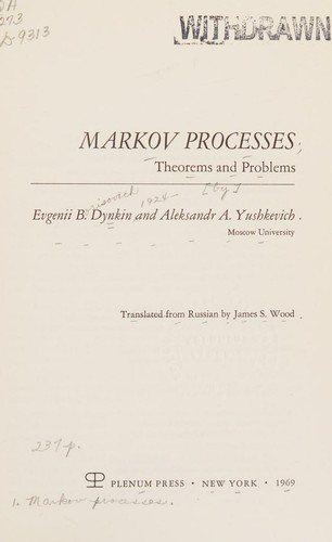 Cover for Markov processes; theorems and problems