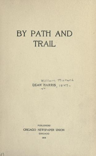Cover for By path and trail.