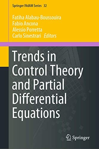 Cover for Trends in Control Theory and Partial Differential Equations