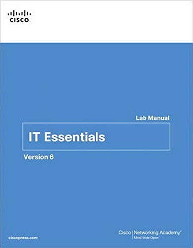 Cover for IT Essentials Lab Manual, Version 6