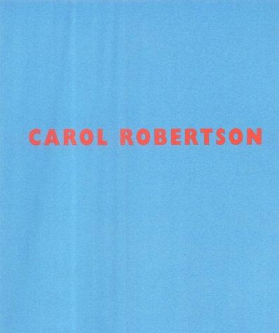 Cover for Carol Robertson