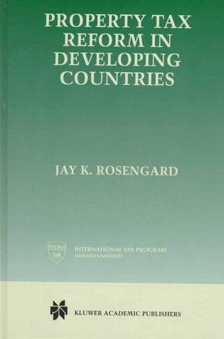 Cover for Property tax reform in developing countries