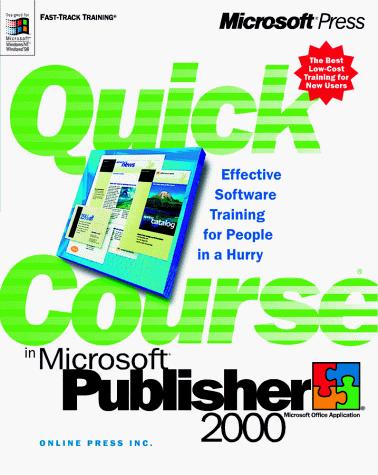Cover for Quick course in Microsoft Publisher 2000