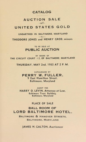 Cover for Catalog