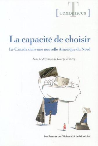 Cover for La Capacite de Choisir
